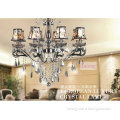 Fantasitc black crystal chandelier lighting made in China